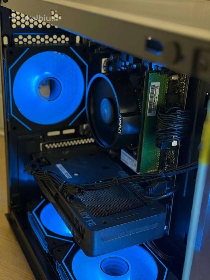 Rtx 5060 Ti / Ryzen 5 5600 / 16gb RAM / 500gb Nvme - nuotraukos Nr. 2