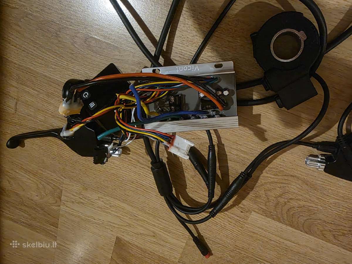 Kontrolerius Vicont Brushless 48v 500w 18a - nuotraukos Nr. 10