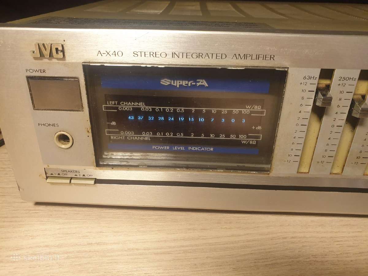 Originalus stiprintuvas JVC A-x40
