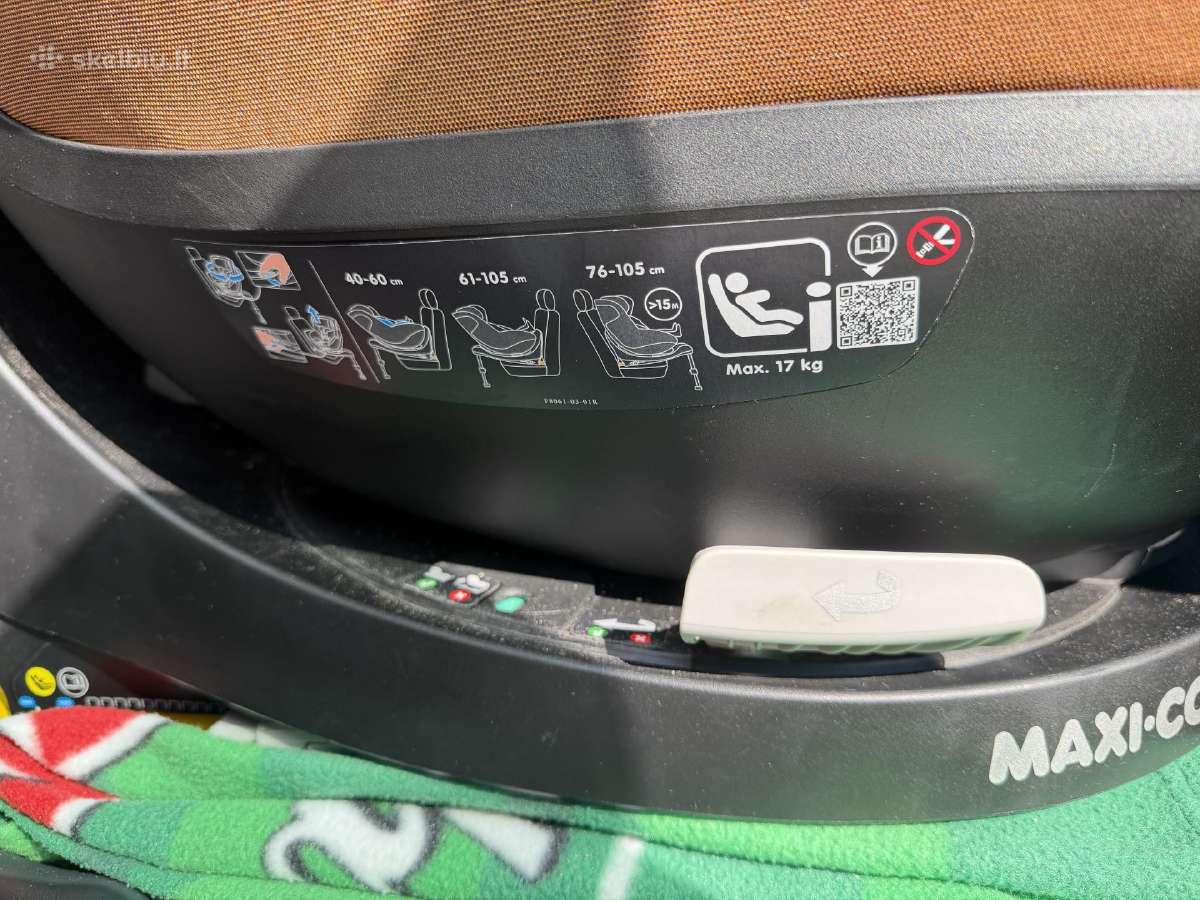 Maxi cosi pearl 360 Pro su baze labai geros būklės - nuotraukos Nr. 3