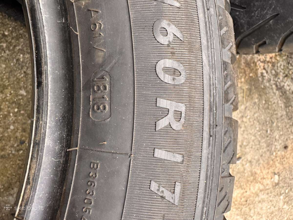 Naudotos padangos 2vnt. 215/60r17c - nuotraukos Nr. 2