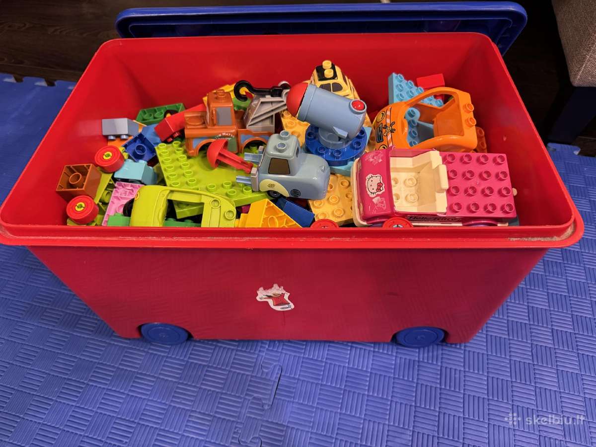 Didelė dėžė Lego duplo detalių (373 vnt.) - nuotraukos Nr. 2