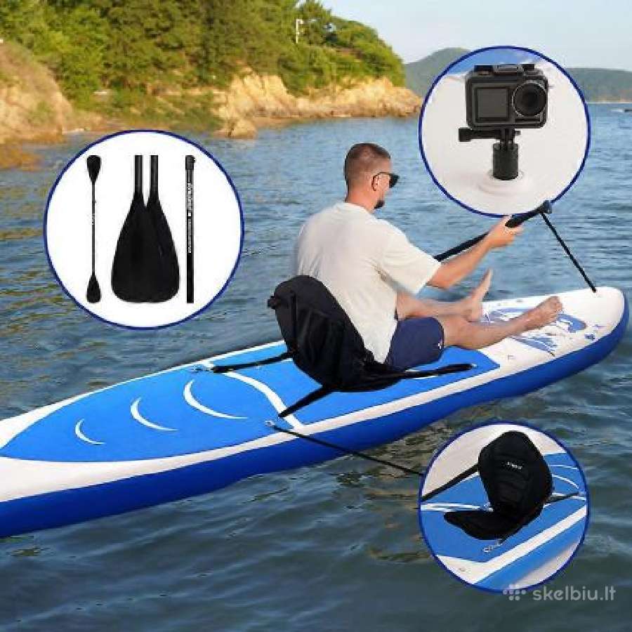 Nauja irklentė Funwater 350cm iki180kg su kėdute