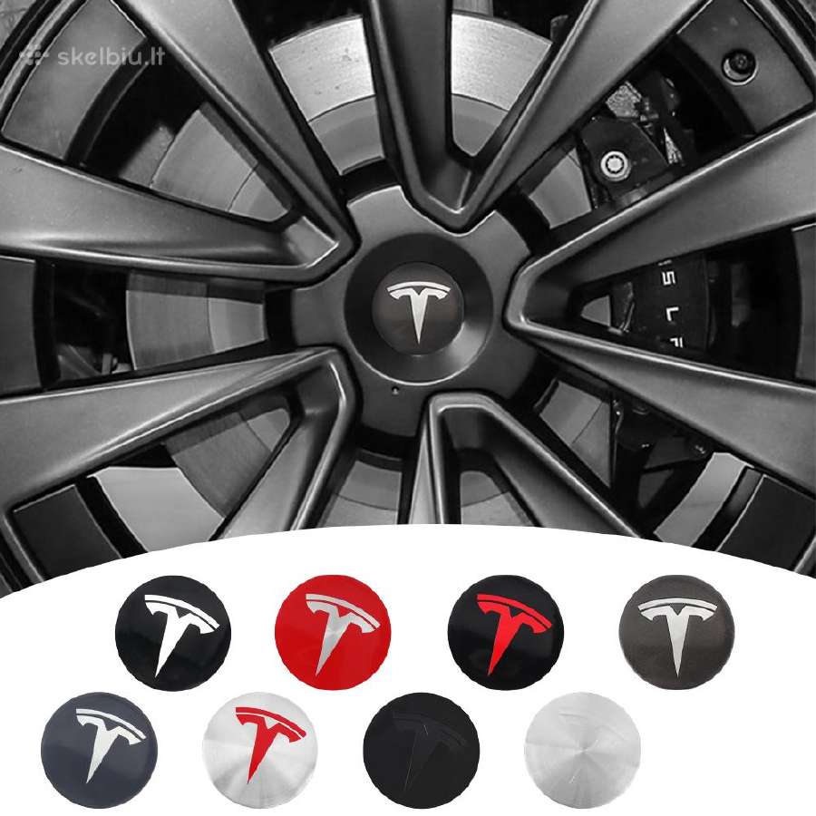 Parduodu Tesla ratlankių dangtelius