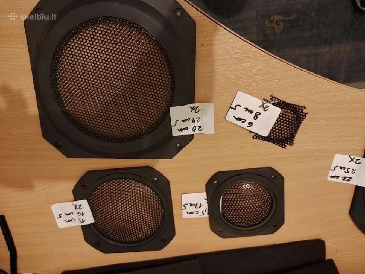 Radiotechnika garsiakalbių apdaila