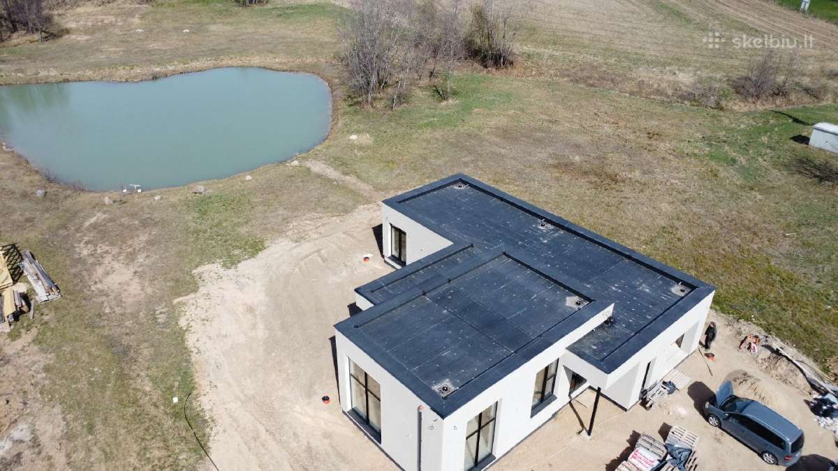 Epdm dangos montavimas, plokščių stogų šiltinimas - nuotraukos Nr. 4