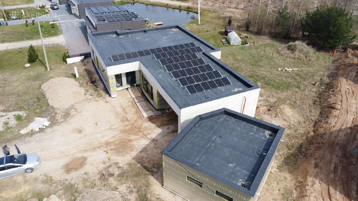 Epdm dangos montavimas, plokščių stogų šiltinimas - nuotraukos Nr. 2