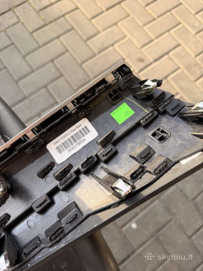Bmw F15/f16 vent groteles ir piano black apdaila - nuotraukos Nr. 3