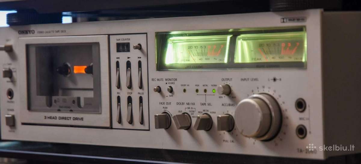Onkyo Ta-2060. Kasetinis Magnetofonas -Deca- - nuotraukos Nr. 2