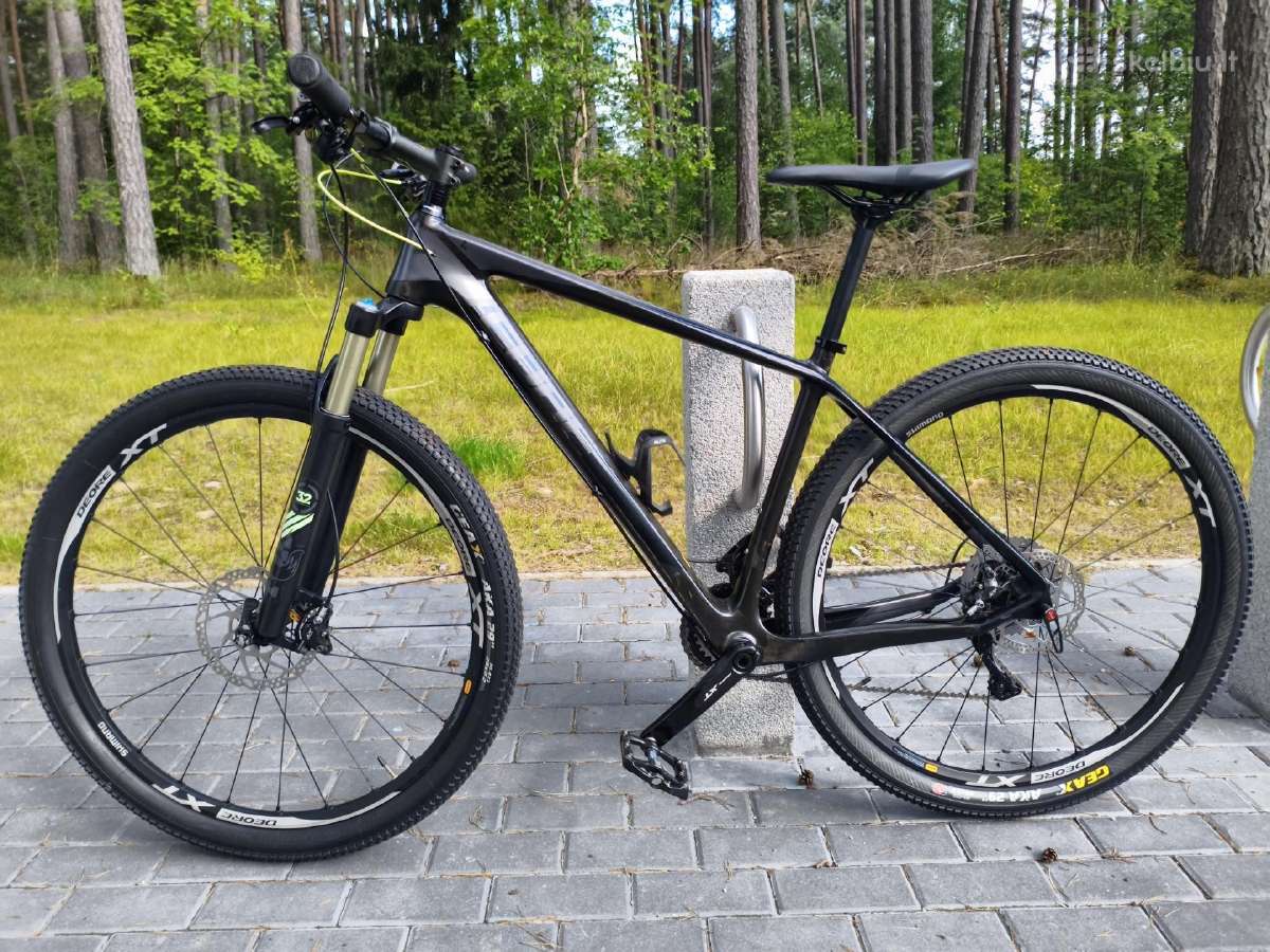 MTB carbon, Cube Reaction SL 29er, Fox, Deore XT