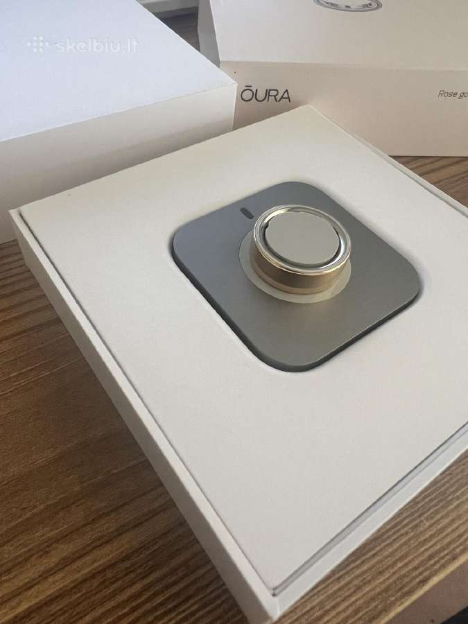 Naujas Oura Ring 4, Rose Gold (8dydis)