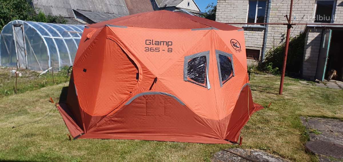 Palapinė Glamp-365,stalas,du gultai - nuotraukos Nr. 8