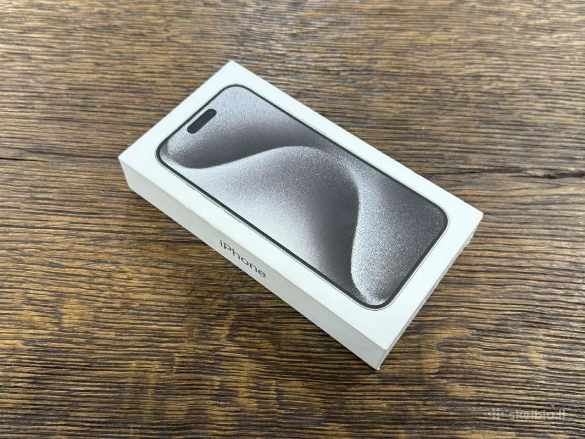 Naujas iPhone 15 Pro 128 GB White Titanium