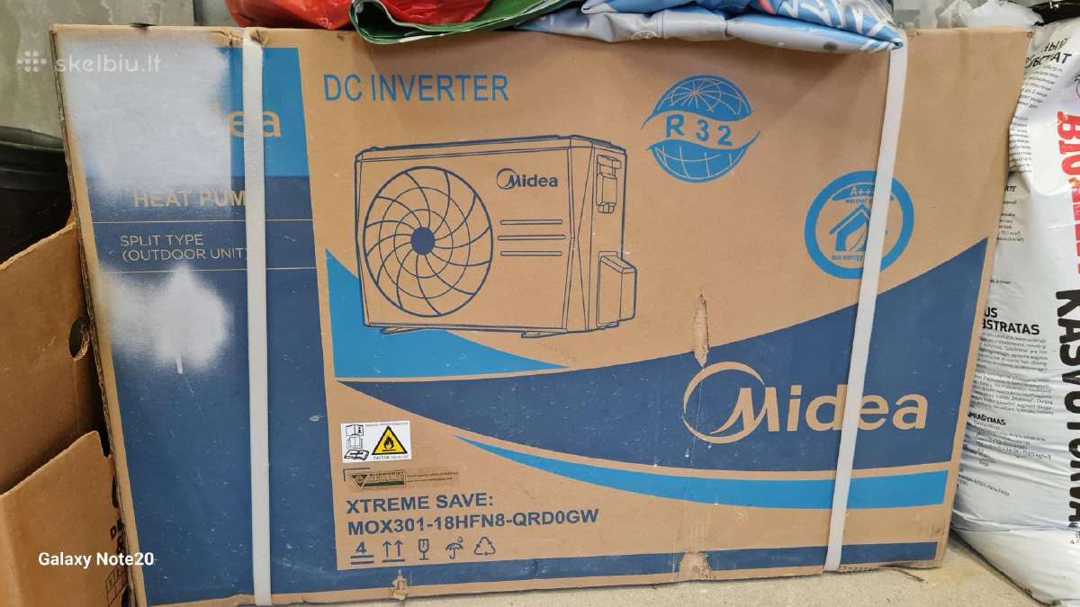 Midea Mox301-18hfn8-qrd0gw išorinis blokas Dalims