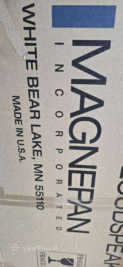 Magnepan .7 planarinės kolonėlės - nuotraukos Nr. 3