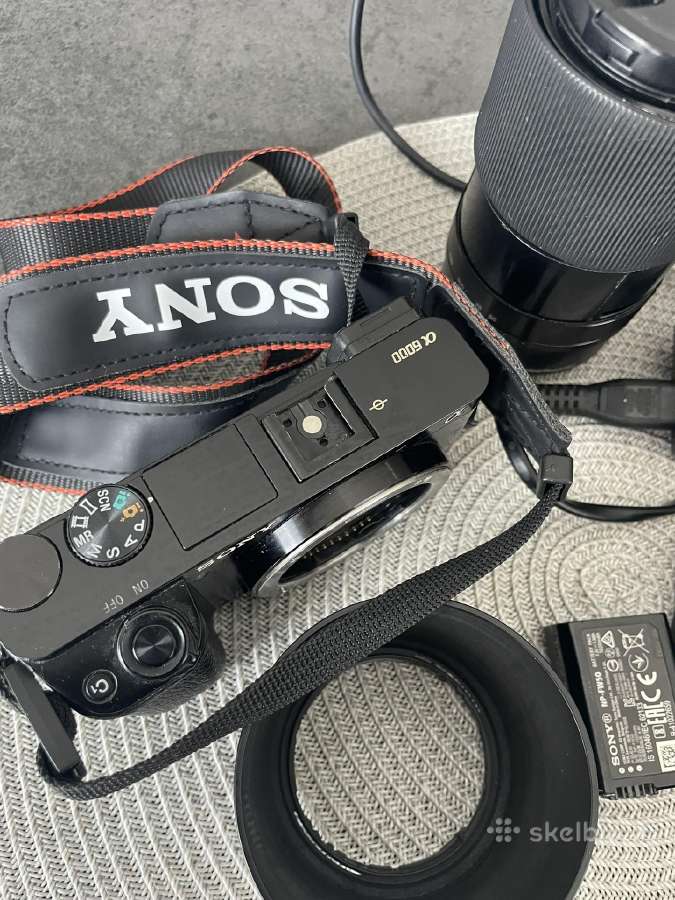 Sony A6000 + 2 objektyvai 16-50 Oss ir 55-210 Oss - nuotraukos Nr. 2