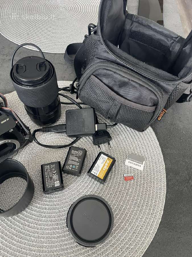 Sony A6000 + 2 objektyvai 16-50 Oss ir 55-210 Oss - nuotraukos Nr. 9