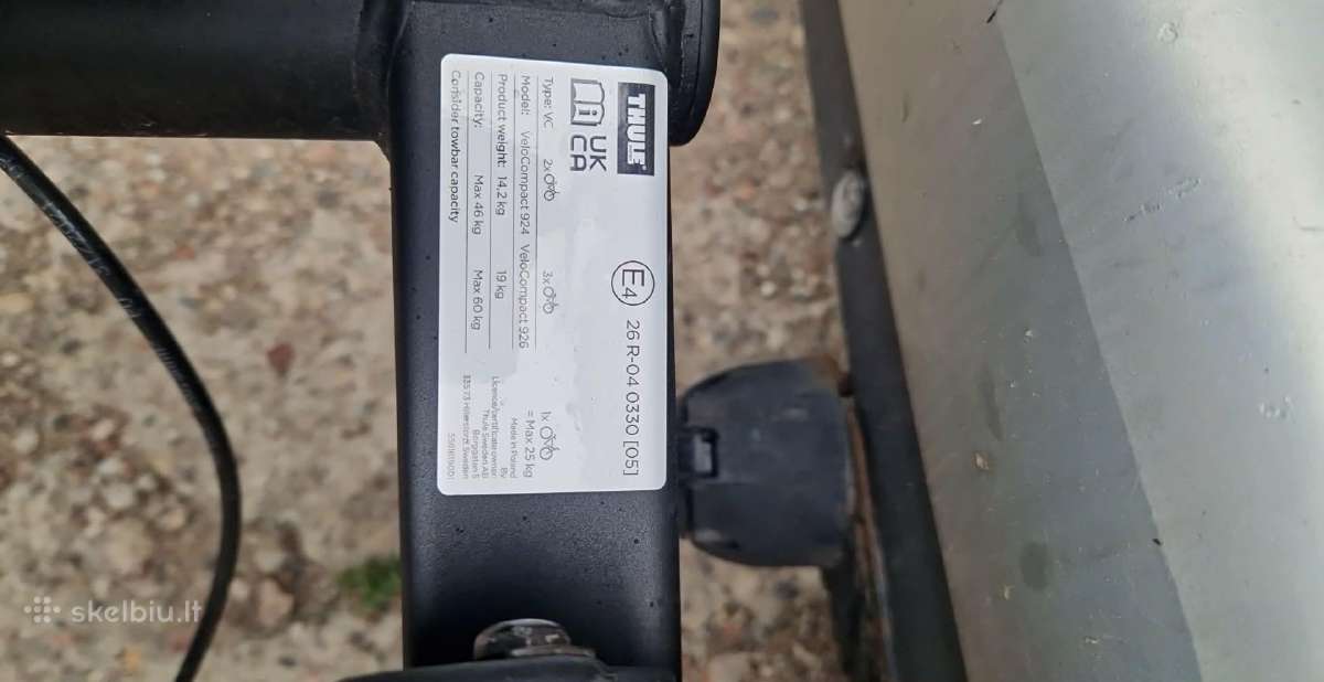 Thule Velocompact 926 - nuotraukos Nr. 4