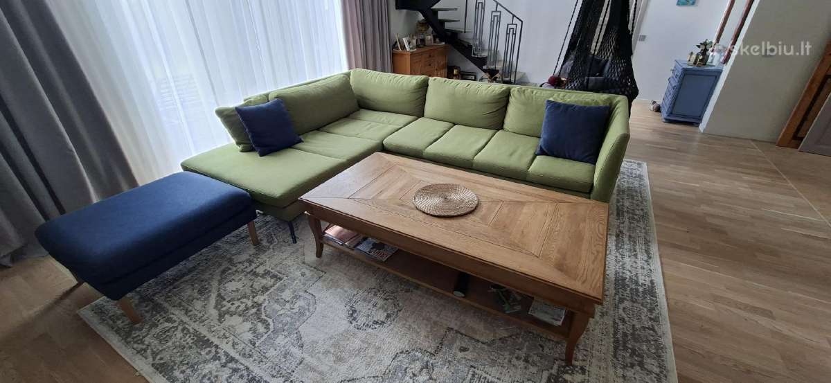 Moderni L formos sofa - nuotraukos Nr. 3