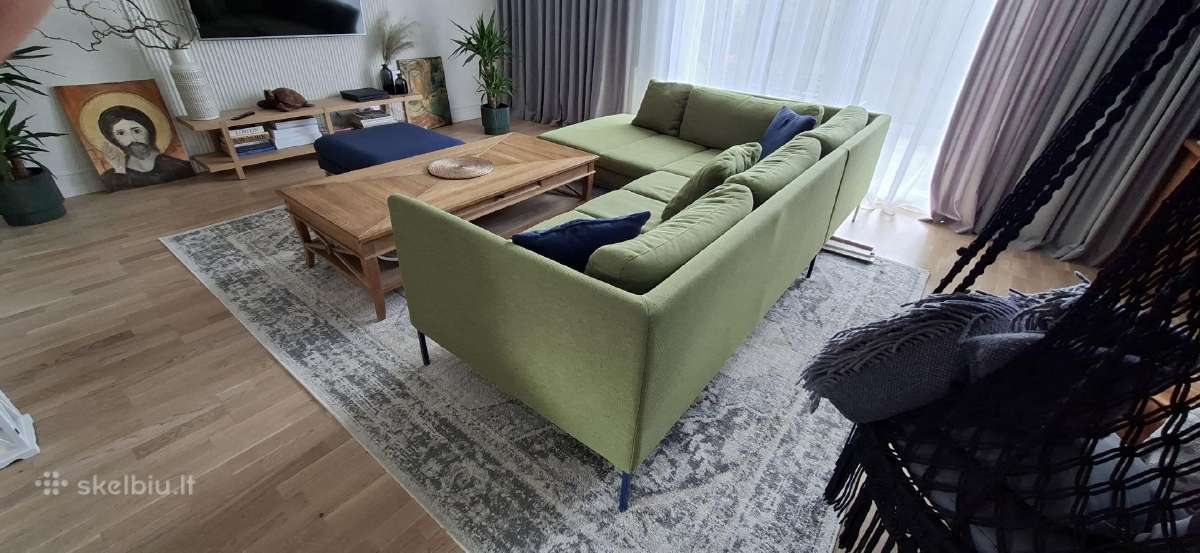 Moderni L formos sofa - nuotraukos Nr. 5
