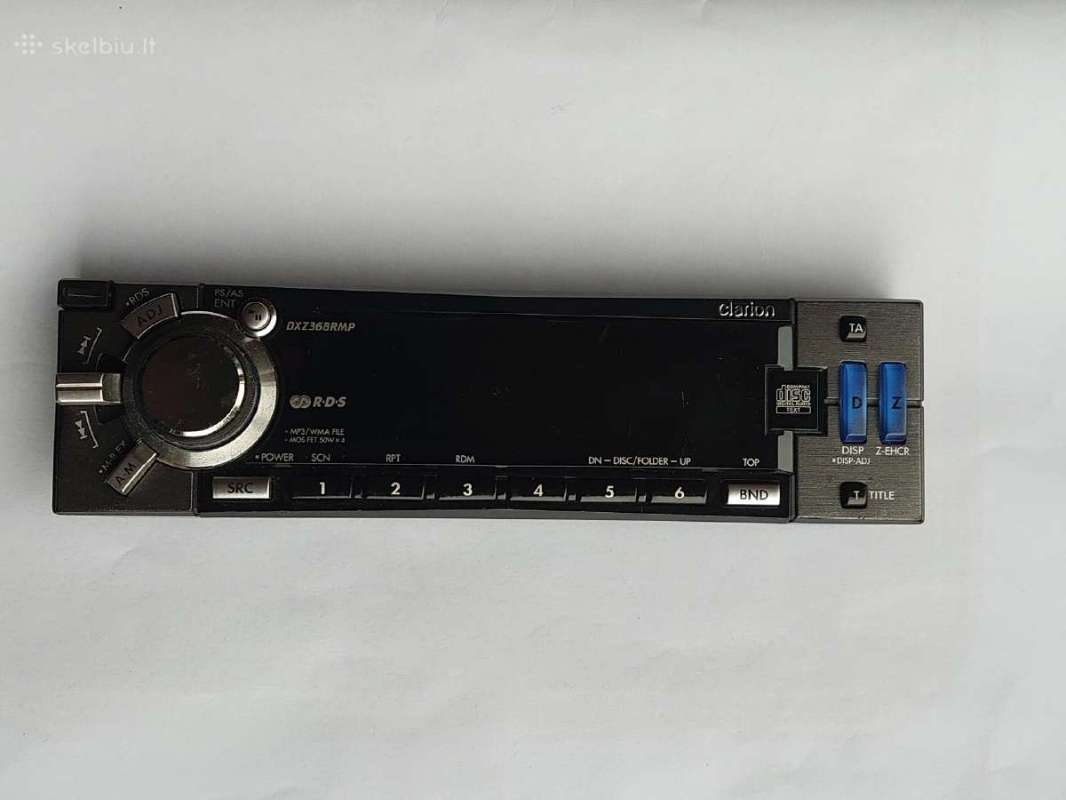 Automobilinė magnetola Clarion Dxz368rmp - nuotraukos Nr. 2