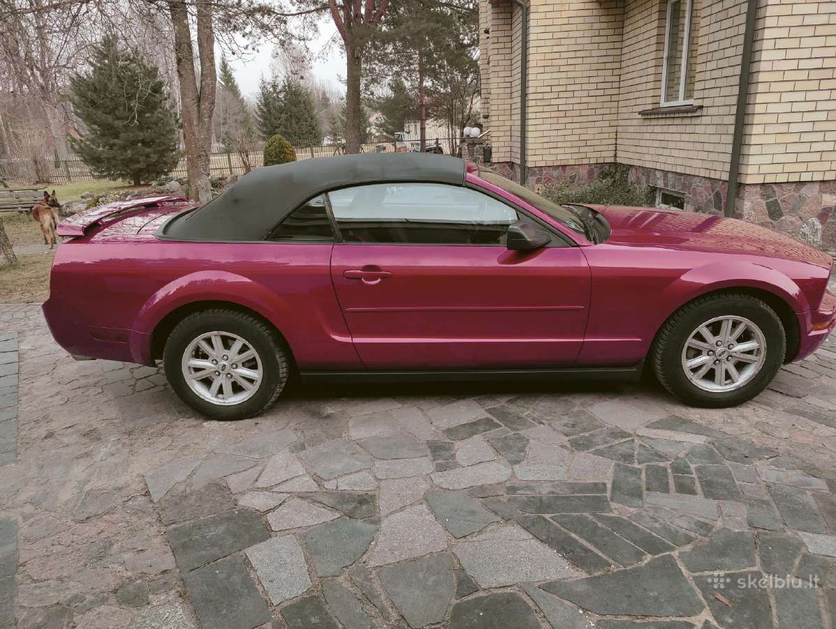 Ford Mustang Kabrio - nuotraukos Nr. 5
