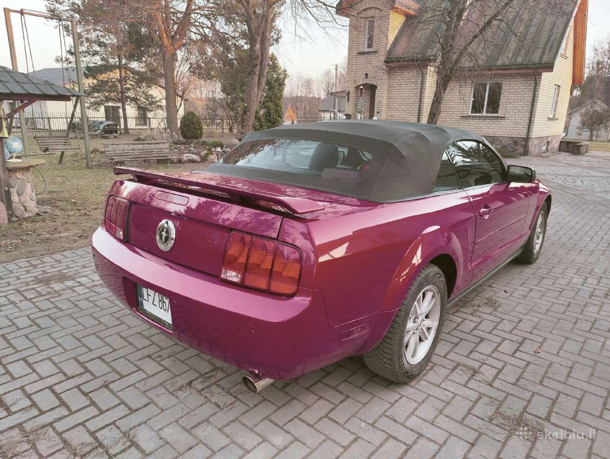Ford Mustang Kabrio - nuotraukos Nr. 6