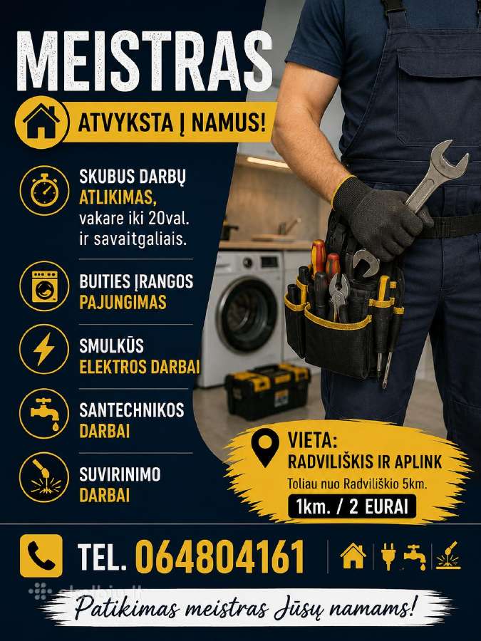 Meistras į namus