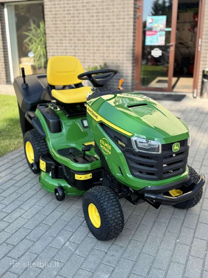Akcija! Sodo traktoriukas John Deere x167r - nuotraukos Nr. 13