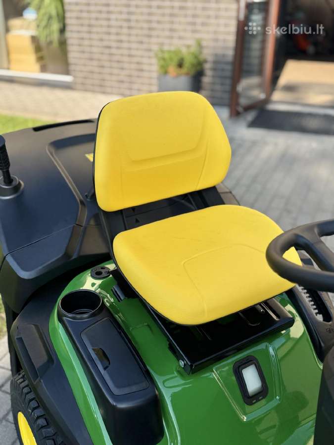 Akcija! Sodo traktoriukas John Deere x167r - nuotraukos Nr. 10