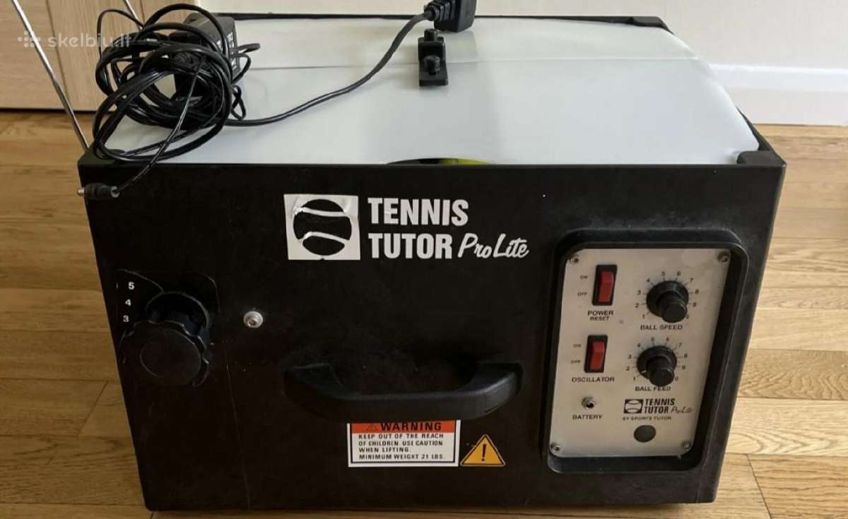 Teniso/padelio kamuoliukų mašina Tutor prolite - nuotraukos Nr. 3