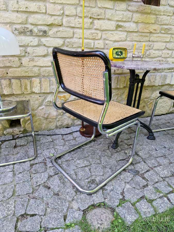Vintažinės mid century konsolinės kėdės "Cesca" - nuotraukos Nr. 3