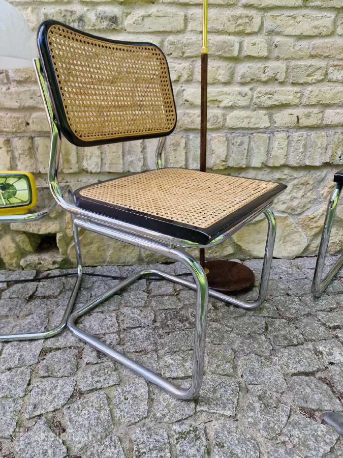 Vintažinės mid century konsolinės kėdės "Cesca" - nuotraukos Nr. 11