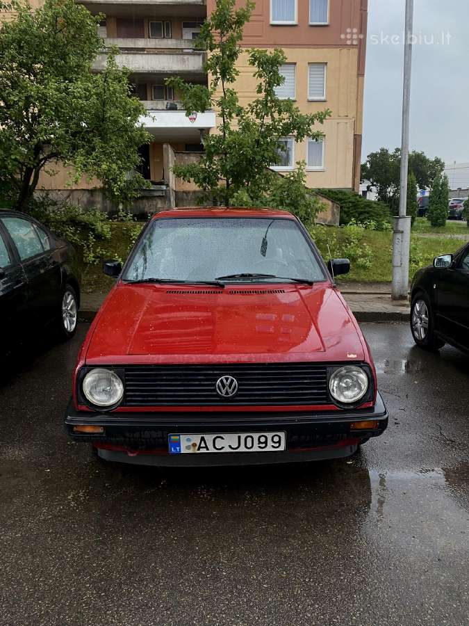 Volswagen Golf 2 - 1,3l + mono įpurškimas - nuotraukos Nr. 3