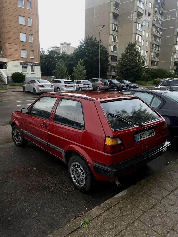 Volswagen Golf 2 - 1,3l + mono įpurškimas - nuotraukos Nr. 4