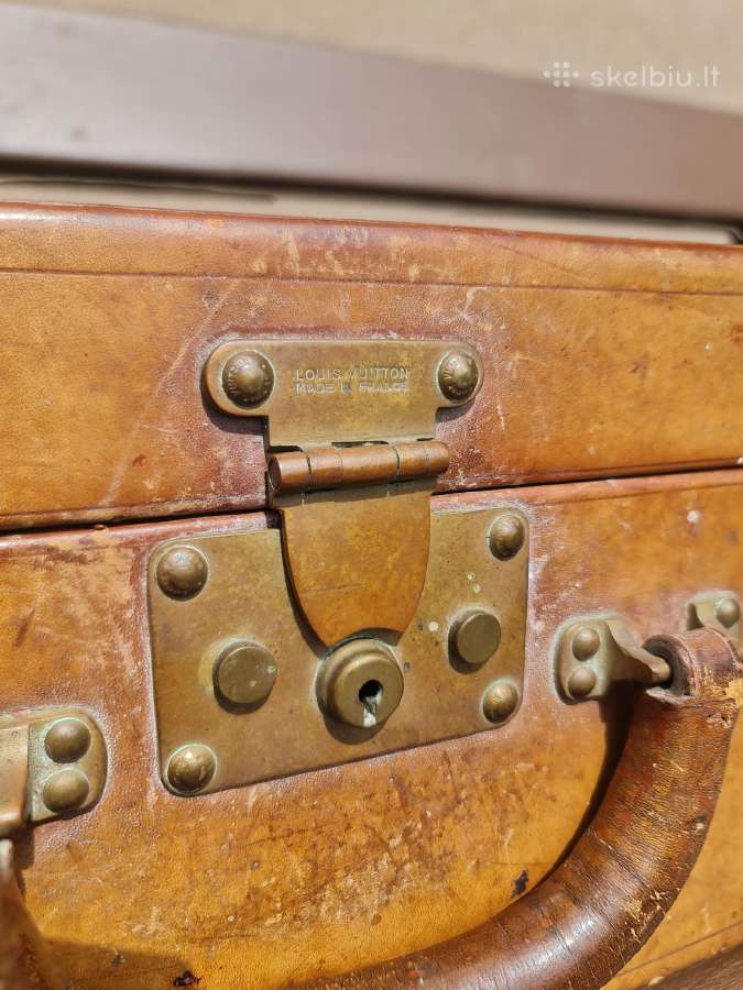 Louis Vuitton antikvarinis vintažinis lagaminas