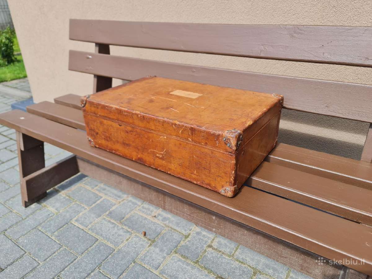 Louis Vuitton antikvarinis vintažinis lagaminas - nuotraukos Nr. 9