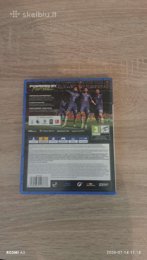 Naudotas Fifa 22 žaidimas Ps4 konsolei. - nuotraukos Nr. 3