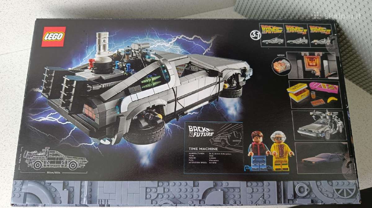 Lego 10300 Back To The Future Laiko Mašina 3in1 - nuotraukos Nr. 4