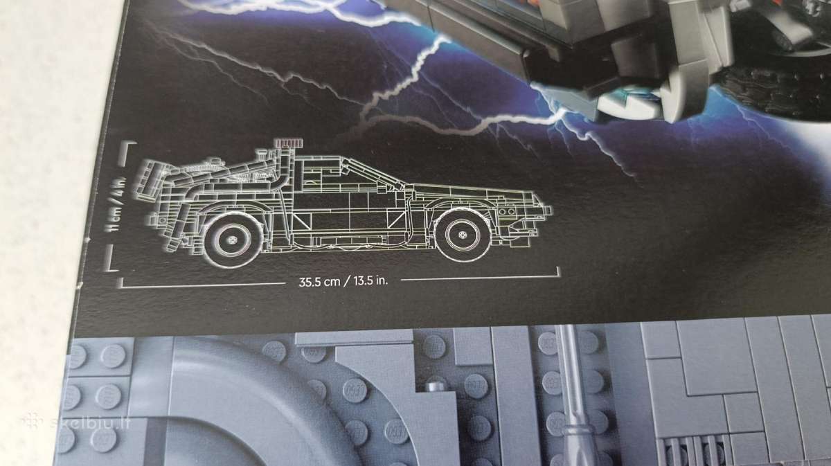 Lego 10300 Back To The Future Laiko Mašina 3in1 - nuotraukos Nr. 5
