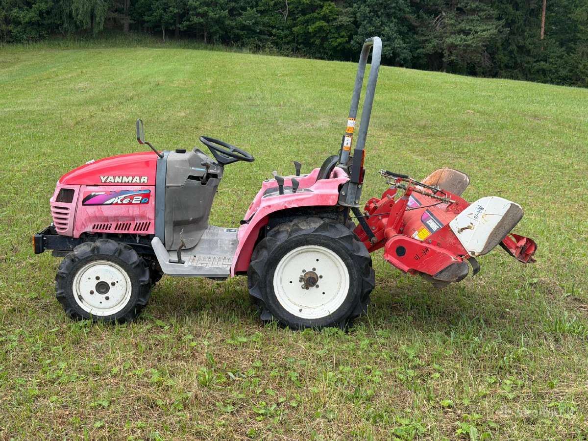 Mini traktorius Yanmar Ke-2d (12 Ag, su freza) - nuotraukos Nr. 2