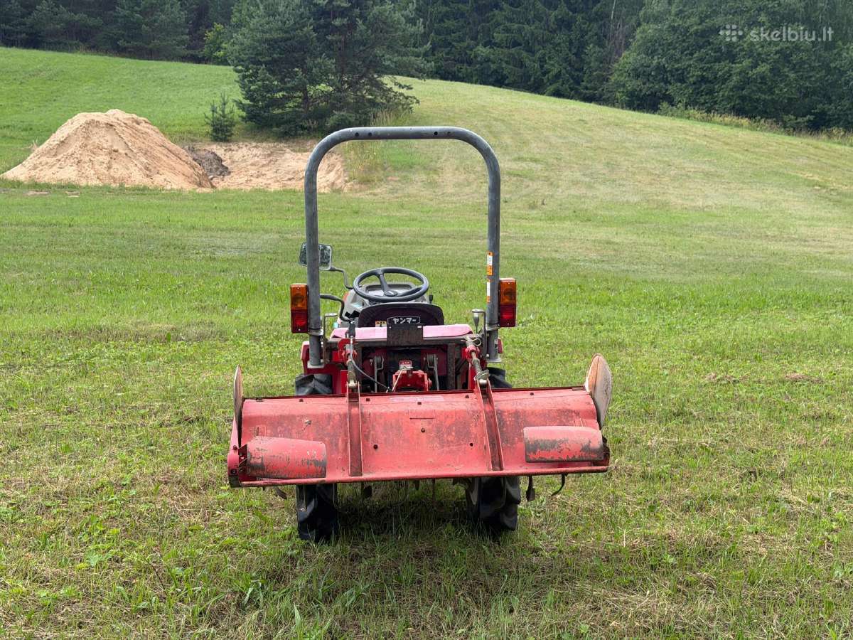 Mini traktorius Yanmar Ke-2d (12 Ag, su freza) - nuotraukos Nr. 4