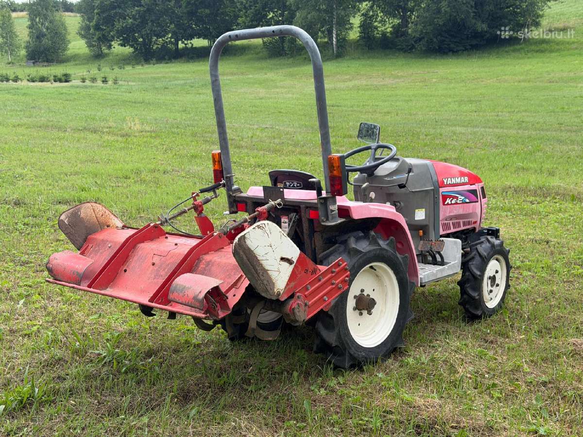 Mini traktorius Yanmar Ke-2d (12 Ag, su freza) - nuotraukos Nr. 5