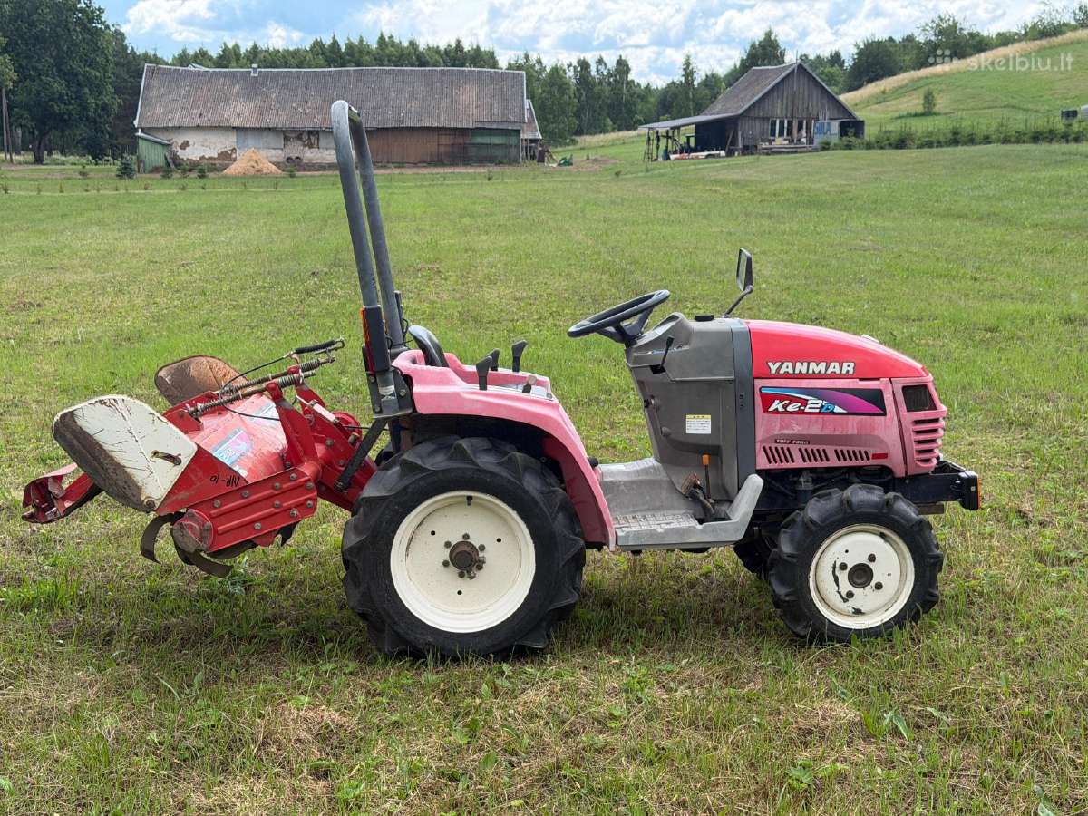 Mini traktorius Yanmar Ke-2d (12 Ag, su freza) - nuotraukos Nr. 6
