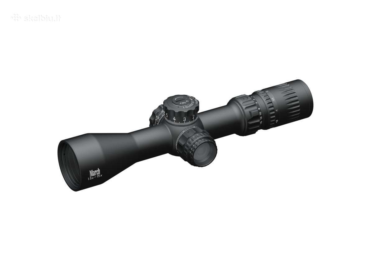 Aukščiausios klasės optika: March 1.5-15x42mm - nuotraukos Nr. 3