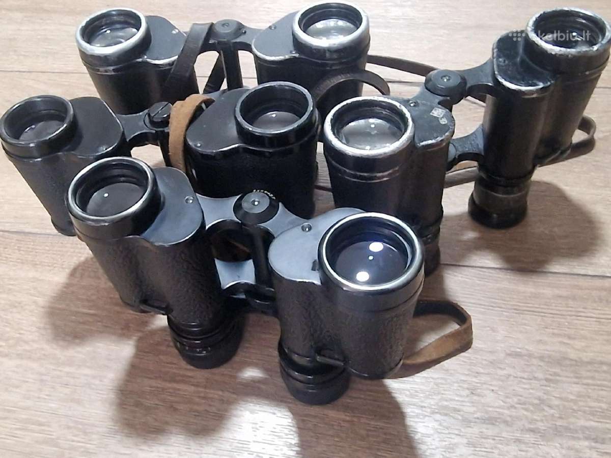 Žiūronai karo metu vokiški,čekiški zeiss ir kiti - nuotraukos Nr. 2