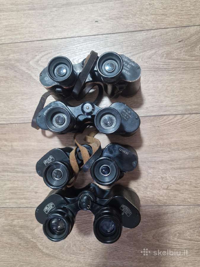 Žiūronai karo metu vokiški,čekiški zeiss ir kiti - nuotraukos Nr. 4