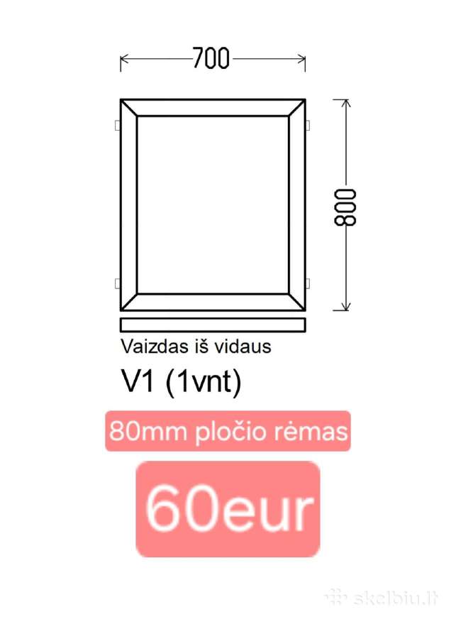 Nauji plastikiniai langai ir jų gamyba Klaipėda - nuotraukos Nr. 4