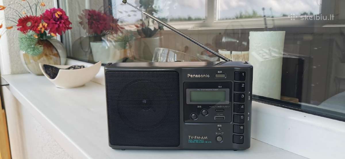 Panasonic / Sony radijo donorai