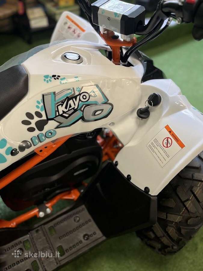 Vaikiškas Akumuliatorinis Keturratis Kayo - nuotraukos Nr. 7